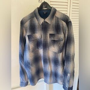 Men’s Patagonia Recycled Wool Flannel Shirt, XXL, Like New